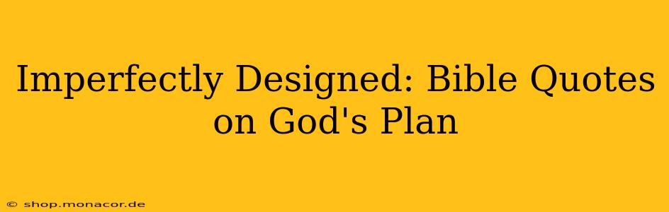 Imperfectly Designed: Bible Quotes on God's Plan